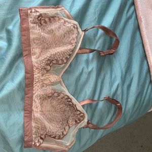 Bralette, chain link, bronze and nude. Super comfortable and sexy